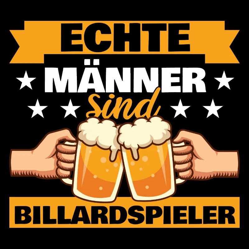 Echte Männer sind Billardspieler