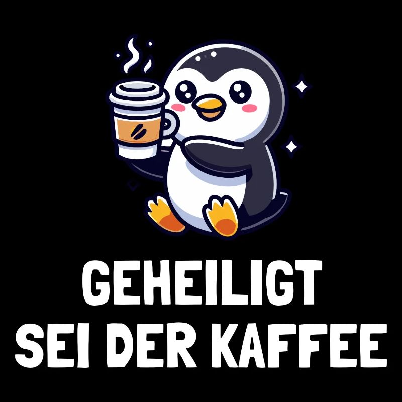 Penguin: Hallowed be coffee