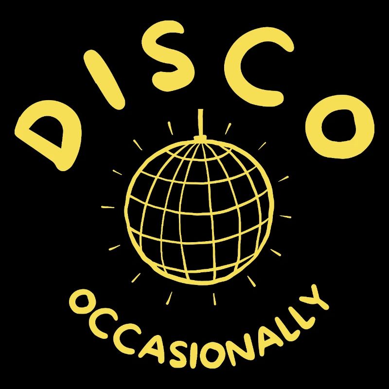 Disco occasionnellement - Ensemble ensemble rétrojaune