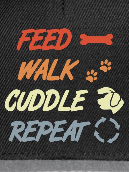 Feed Walk Cuddle Repeat – Hundeliebe