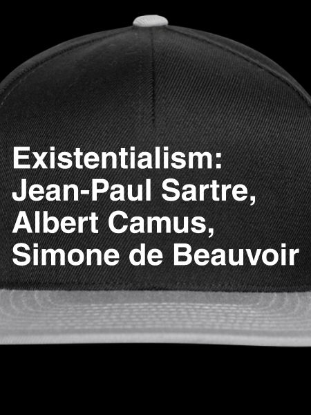 Existentialismus-Trio: Sartre Camus Beauvoir