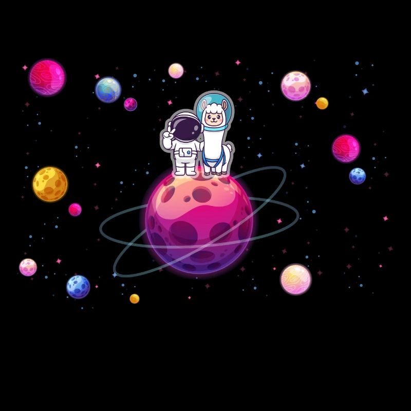 llama astronaut