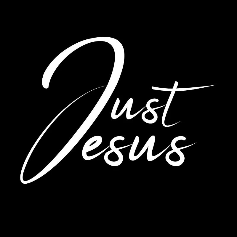 Conception chrétienne Juste Jésus