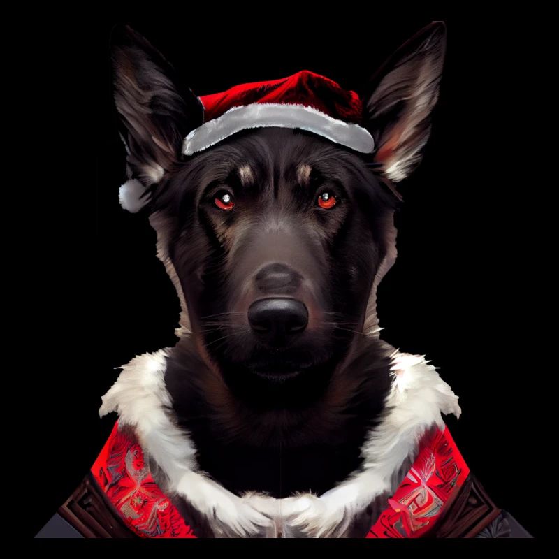 Dutch Shepherd Weihnachten