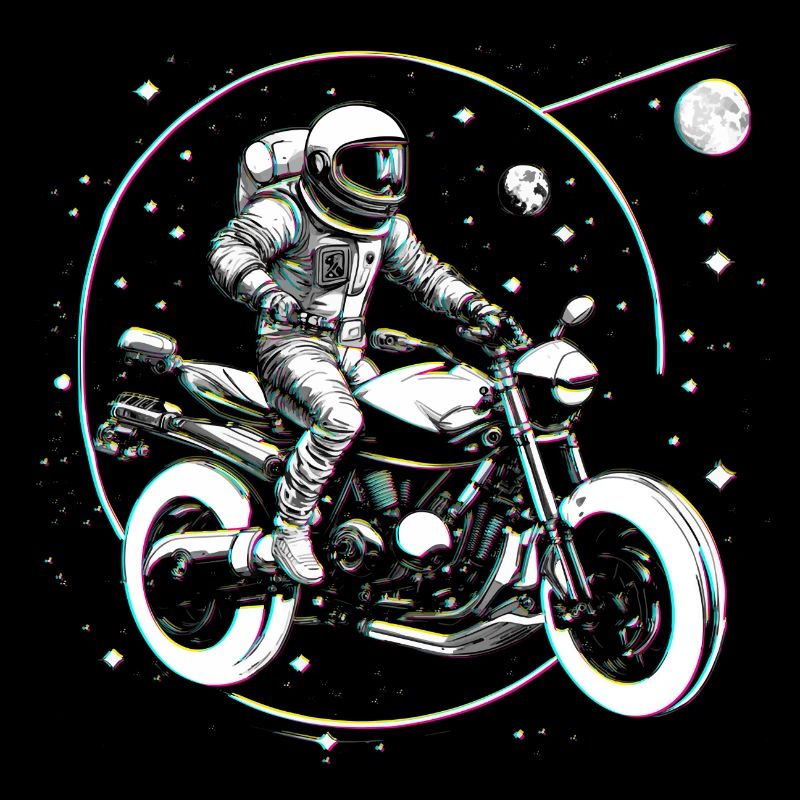 la moto de l'espace