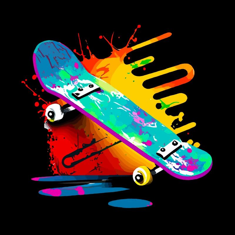 Skate type graffiti