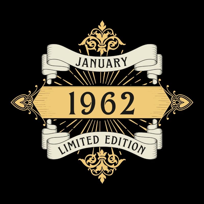 Janvier 1962 anniversaire édition limitée