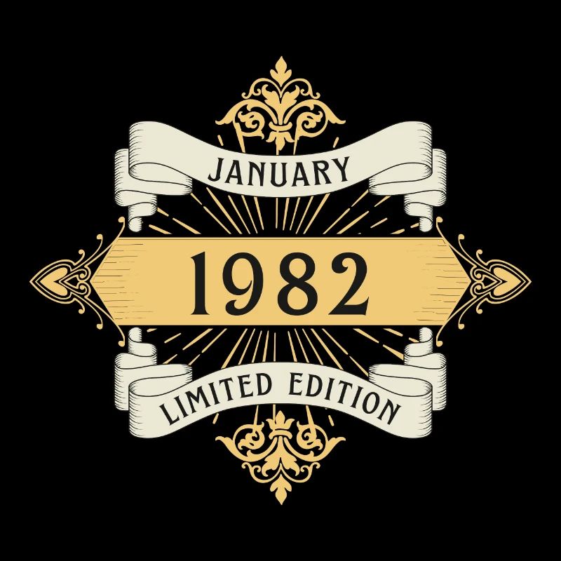 Janvier 1982 anniversaire édition limitée