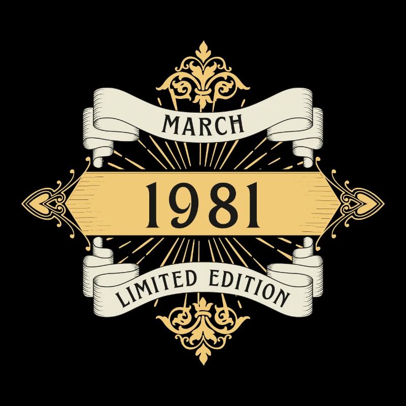 Anniversaire de Mars 1981 Édition Limitée