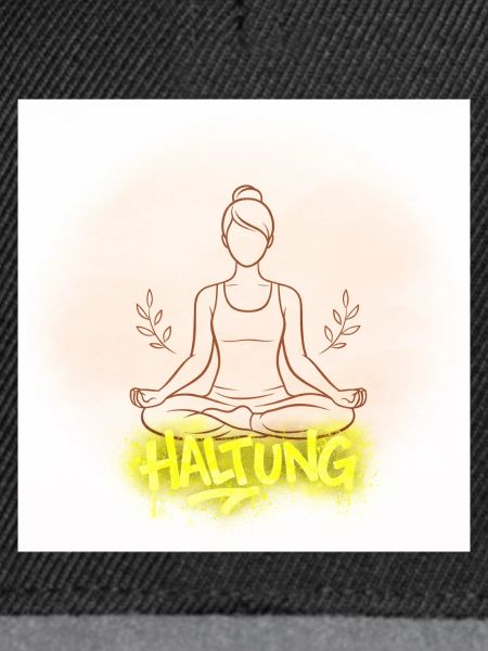 Haltung Meditation Illustration
