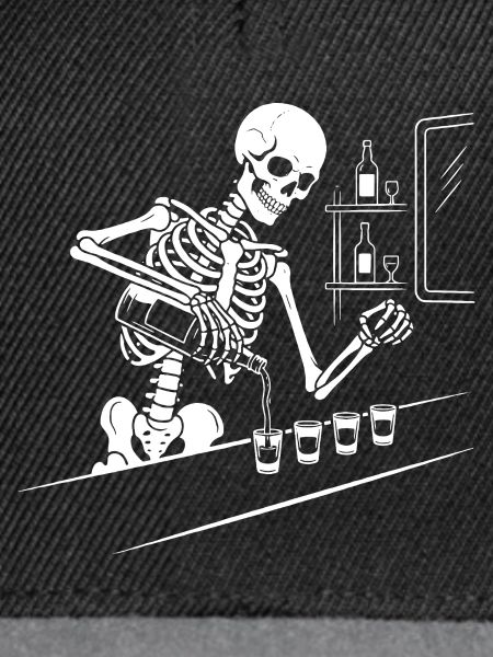 Skeleton Barkeeper Night Shots