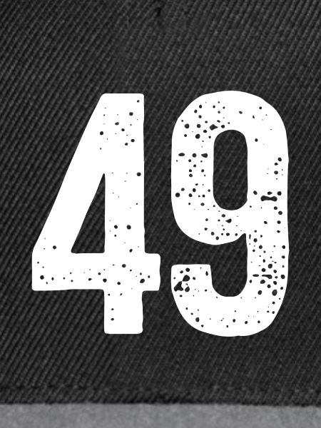 49 Zahlen Weiß