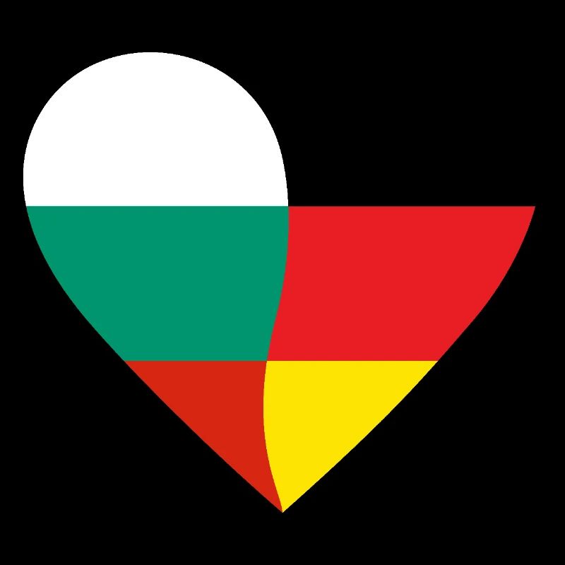 Bulgaria Germany Heart