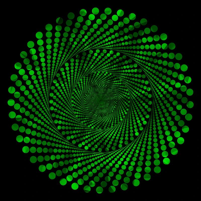 Spirale de points
