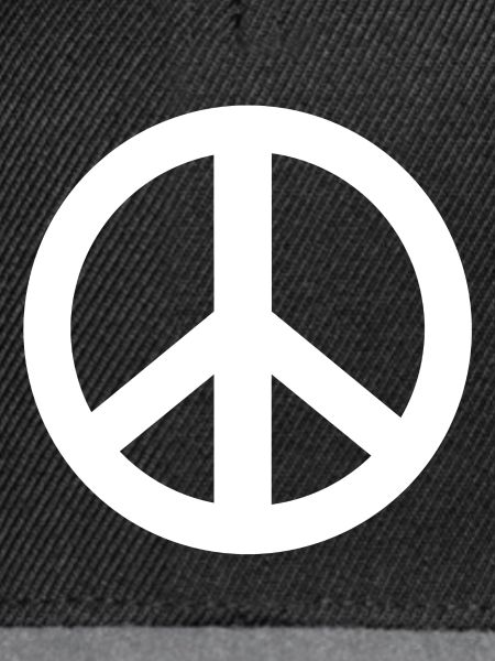 Peacezeichen Friedenszeichen Friedensbewegung
