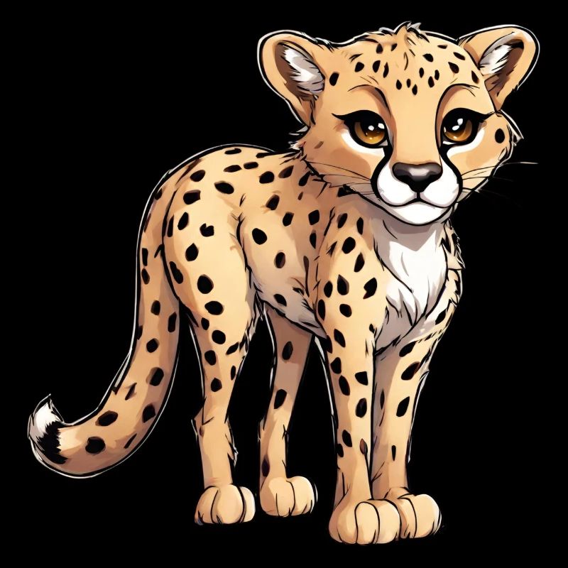 Junger Gepard