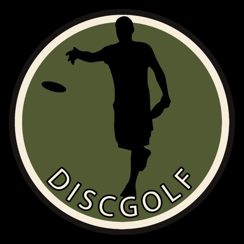 Frisbee Discgolfspieler Frisbee
