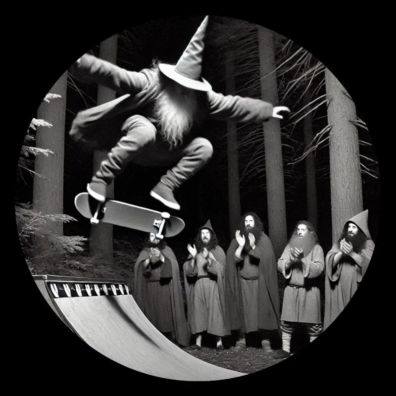 Crazy Wizard Skateboard