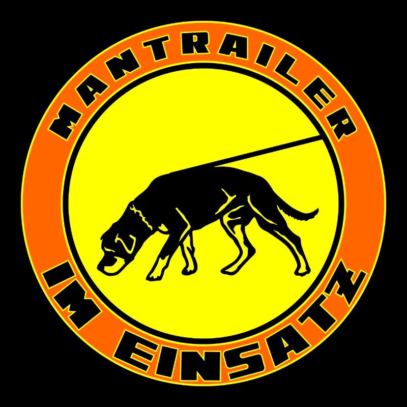 Mantrailer im Einsatz Rottweiler