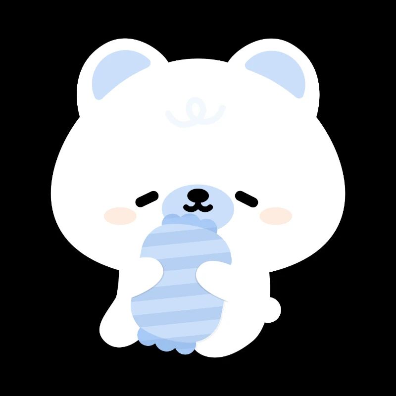 Verschlafener Eisbär