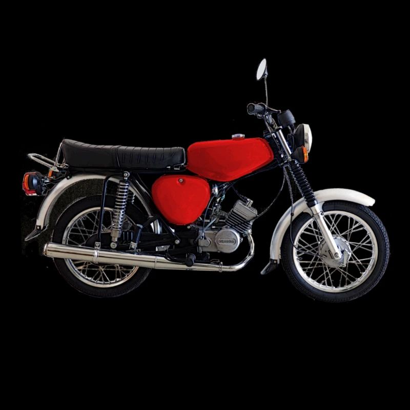 Simson S51 Zweitakter rot