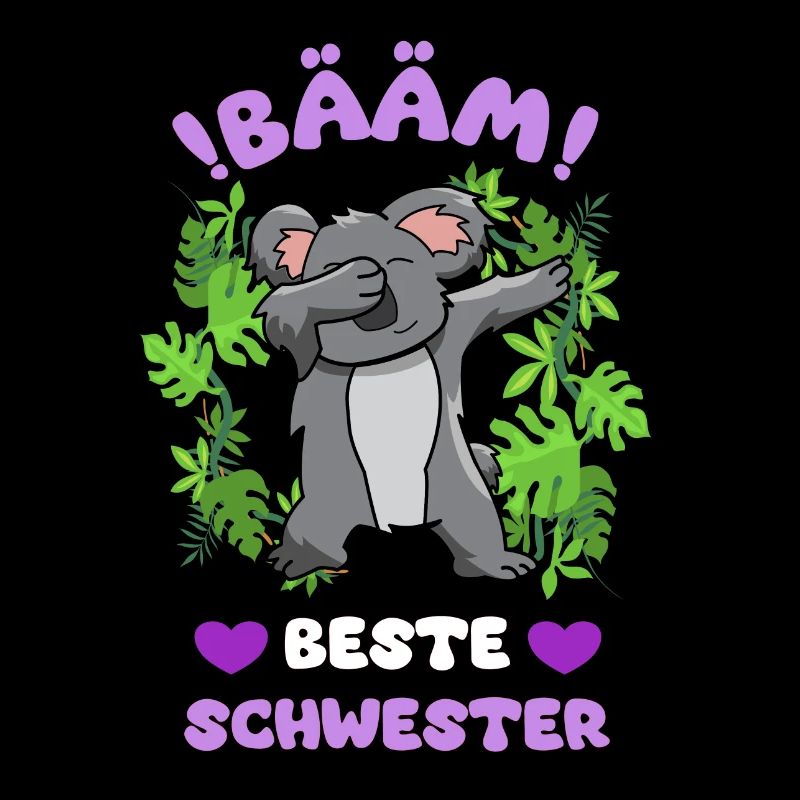 Beste Schwester - Dabbing Koala