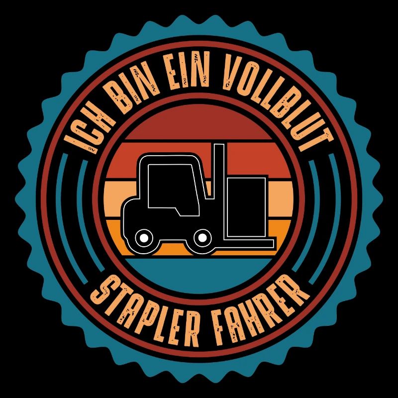 Stapler Fahrer