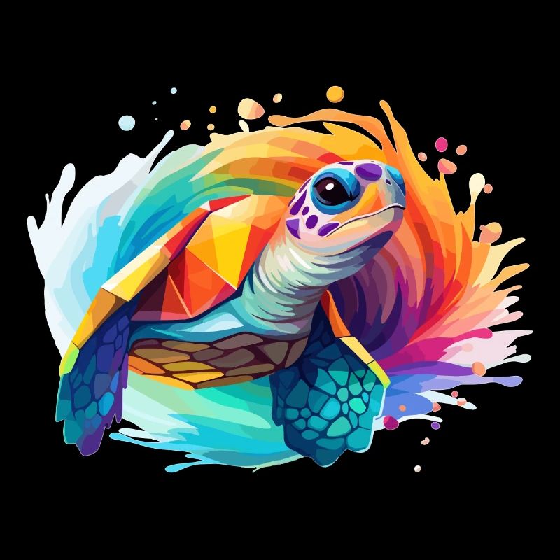Conception de tortue de mer