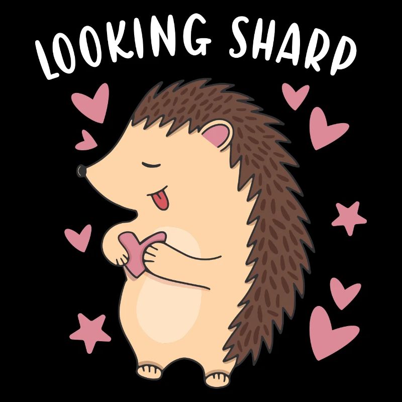 Hedgie Looking Sharp Hérisson