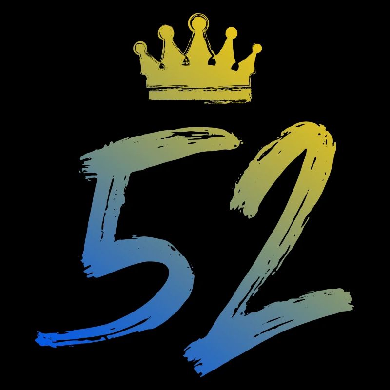 52 Number crown