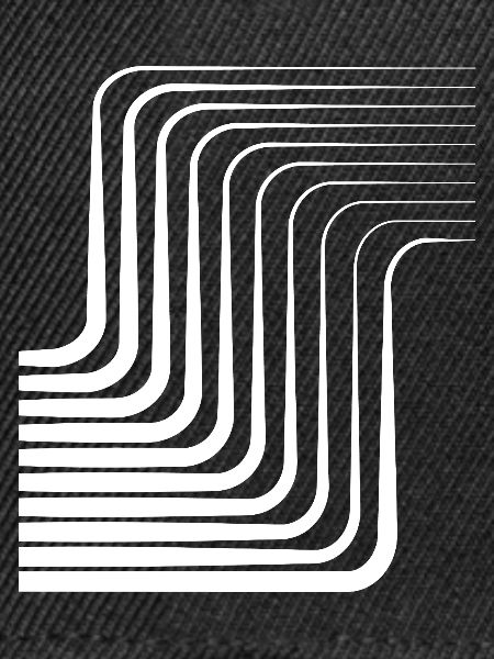Konzentrisches Bogenmonochromes Muster