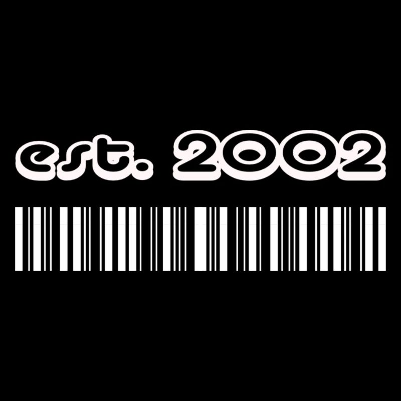 Barcode Established 2002, geboren 2002