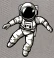 Schwerkraft-Astronaut