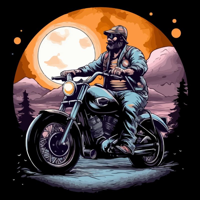 Bernard der Biker