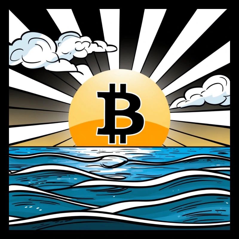 Bitcoin Sunset
