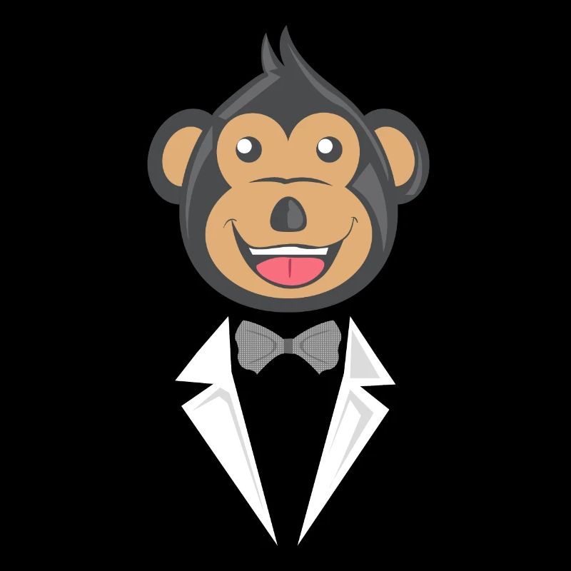 Monkey in a suit gift