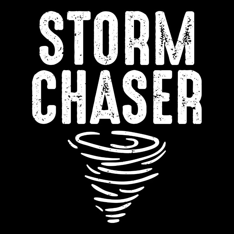 Mignon Storm Chaser par temps violent Tornado Obsessed