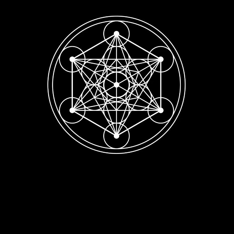 Géométrie sacrée du cube de Metatron