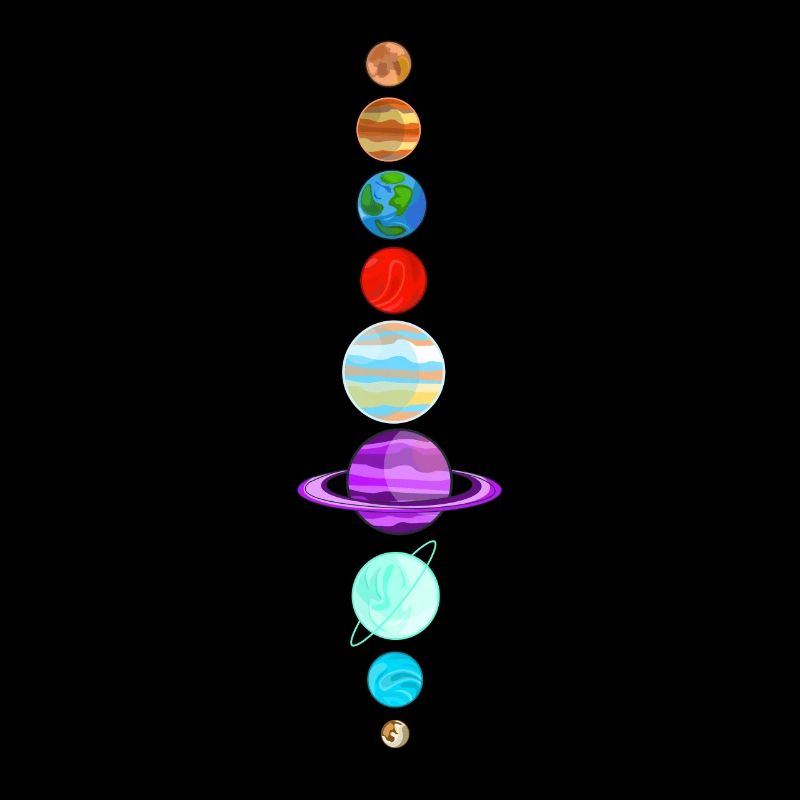 Planets - Solar System - Earth - Mars - Saturn