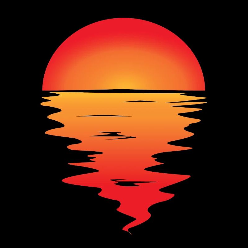 coucher du soleil