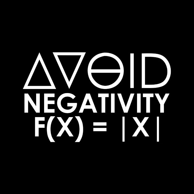 Avoid negativity