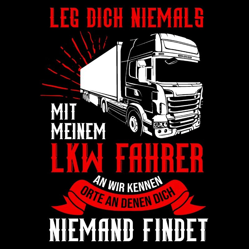 Leg dich niemals mit einem LKW Fahrer an