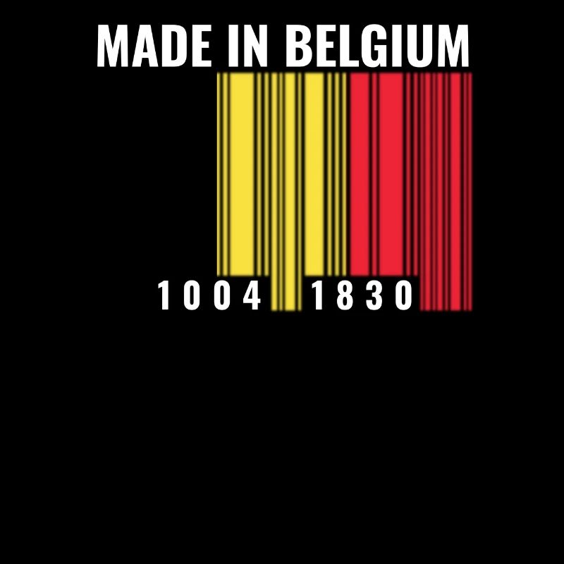 Belgium Heritage Belgian Roots Barcode