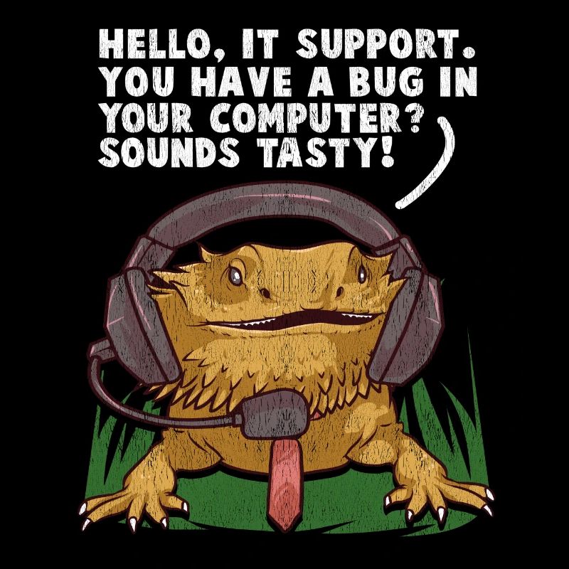 Hallo, IT-Support. Sie haben einen Fehler in Ihrem Computer