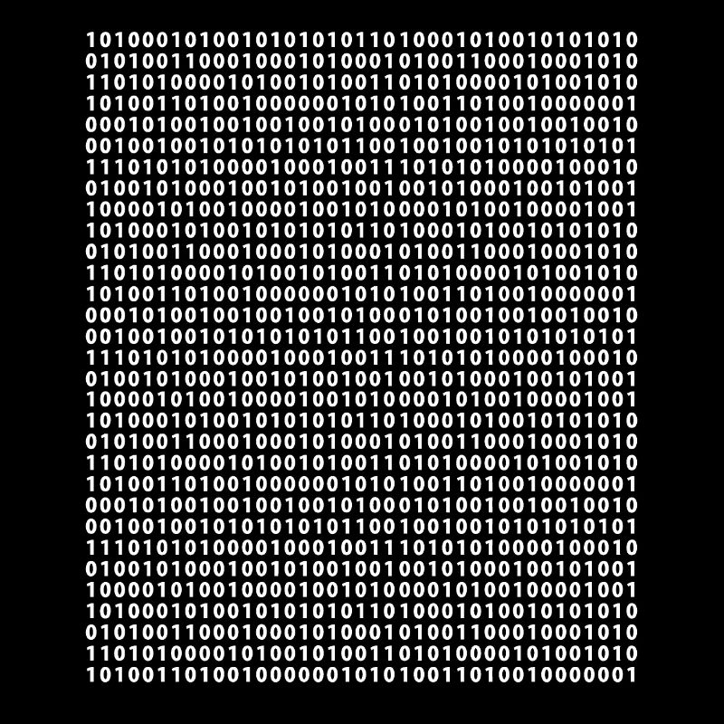 Code binaire code code drôle