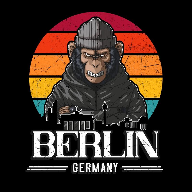 Berlin Retro Monkey Berliner