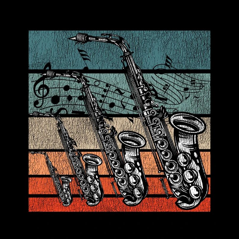 Saxophon Saxophonist Geschenk