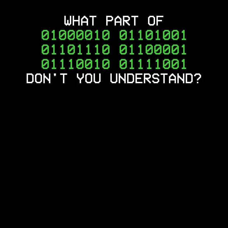 Binary code programmer informatics binary