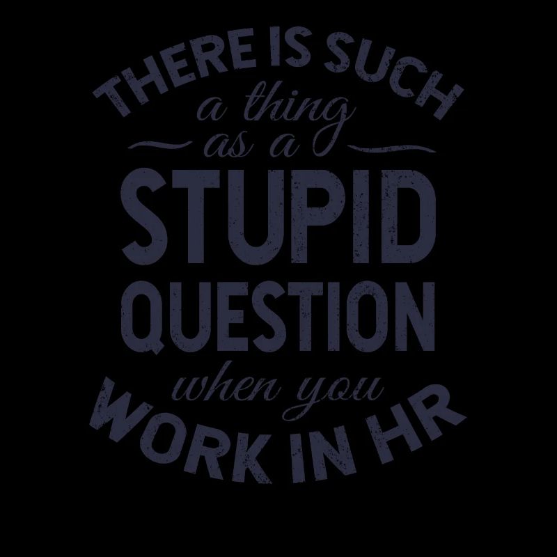 Stupid Question in HR Gift, Funny Human Resources