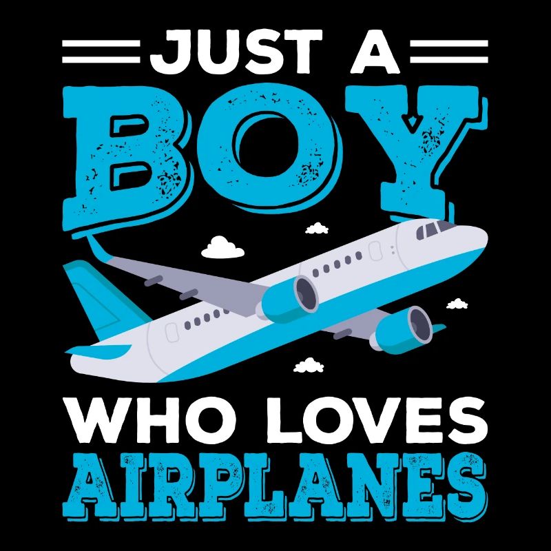 Flugzeuge Junge Spruch Geschenk